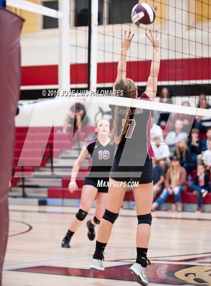 Thumbnail 3 in University Prep vs. Lake Arrowhead Christian (CIF SS Div 10 Final Four Playoff) photogallery.