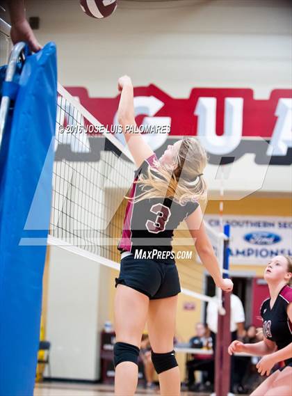 Thumbnail 1 in University Prep vs. Lake Arrowhead Christian (CIF SS Div 10 Final Four Playoff) photogallery.