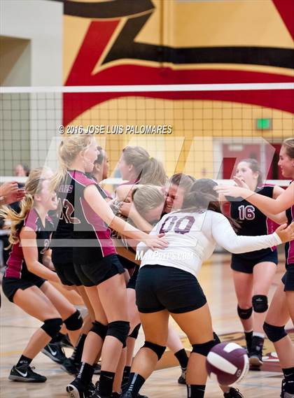 Thumbnail 3 in University Prep vs. Lake Arrowhead Christian (CIF SS Div 10 Final Four Playoff) photogallery.