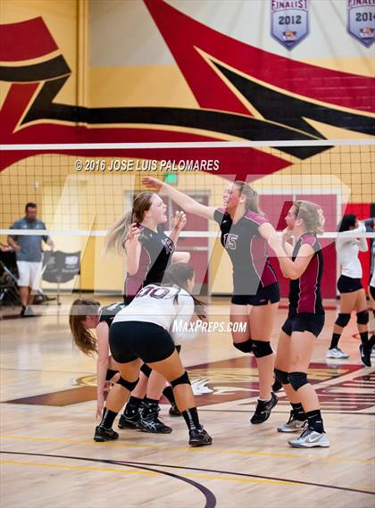 Thumbnail 1 in University Prep vs. Lake Arrowhead Christian (CIF SS Div 10 Final Four Playoff) photogallery.
