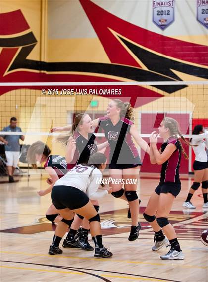 Thumbnail 2 in University Prep vs. Lake Arrowhead Christian (CIF SS Div 10 Final Four Playoff) photogallery.