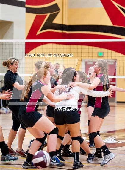 Thumbnail 1 in University Prep vs. Lake Arrowhead Christian (CIF SS Div 10 Final Four Playoff) photogallery.