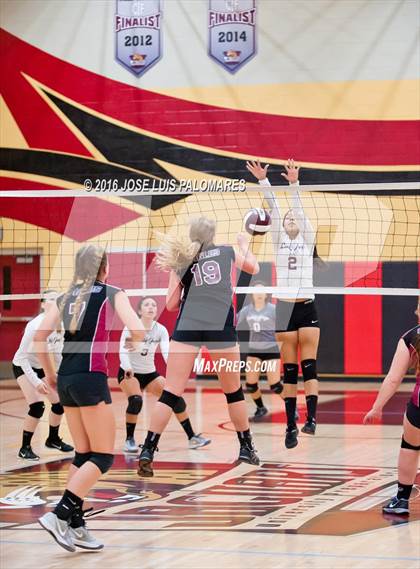 Thumbnail 3 in University Prep vs. Lake Arrowhead Christian (CIF SS Div 10 Final Four Playoff) photogallery.