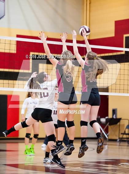 Thumbnail 1 in University Prep vs. Lake Arrowhead Christian (CIF SS Div 10 Final Four Playoff) photogallery.