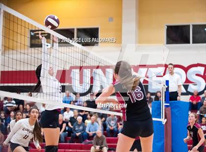 Thumbnail 1 in University Prep vs. Lake Arrowhead Christian (CIF SS Div 10 Final Four Playoff) photogallery.