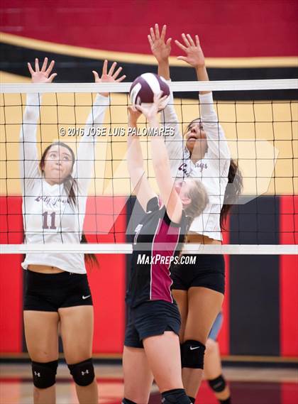 Thumbnail 1 in University Prep vs. Lake Arrowhead Christian (CIF SS Div 10 Final Four Playoff) photogallery.