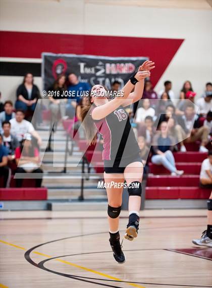 Thumbnail 3 in University Prep vs. Lake Arrowhead Christian (CIF SS Div 10 Final Four Playoff) photogallery.