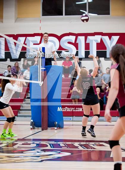 Thumbnail 1 in University Prep vs. Lake Arrowhead Christian (CIF SS Div 10 Final Four Playoff) photogallery.