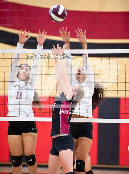 Thumbnail 2 in University Prep vs. Lake Arrowhead Christian (CIF SS Div 10 Final Four Playoff) photogallery.