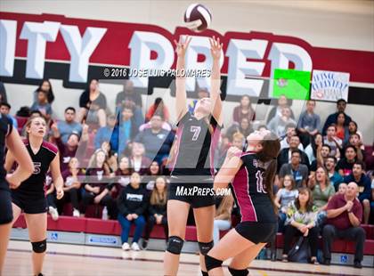 Thumbnail 3 in University Prep vs. Lake Arrowhead Christian (CIF SS Div 10 Final Four Playoff) photogallery.