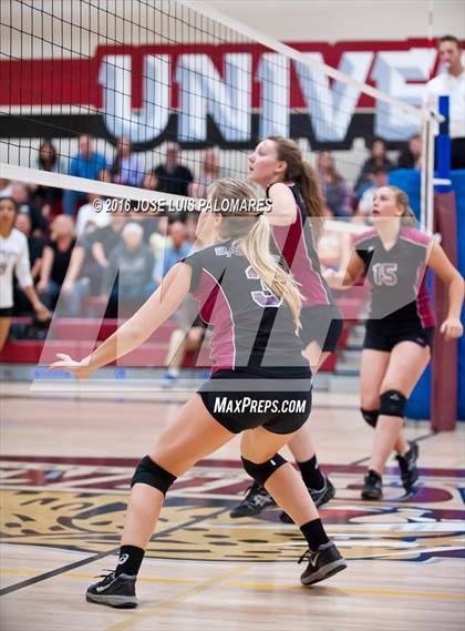 Thumbnail 3 in University Prep vs. Lake Arrowhead Christian (CIF SS Div 10 Final Four Playoff) photogallery.