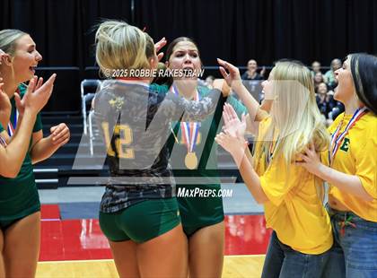 Thumbnail 3 in Clifton vs. Boyd (UIL 3A D2 Volleyball Final Medal Ceremony) photogallery.