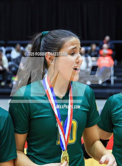 Thumbnail 2 in Clifton vs. Boyd (UIL 3A D2 Volleyball Final Medal Ceremony) photogallery.