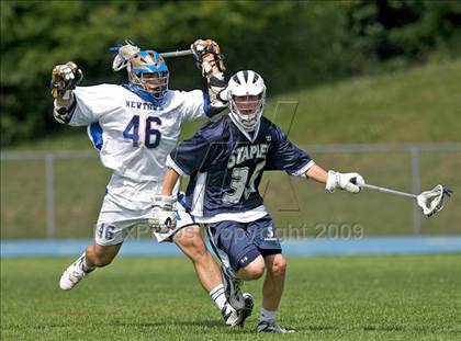 Thumbnail 1 in Staples @ Newtown (CIAC Class L Playoffs) photogallery.
