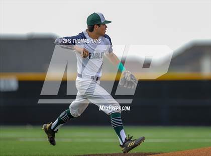Thumbnail 3 in Pantego Christian vs. Trinity Christian (TAPPS D3 Regional Playoff) photogallery.