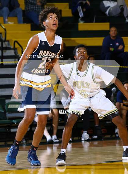 Thumbnail 3 in Long Beach Poly vs. Rancho Christian (The Classic at Damien) photogallery.