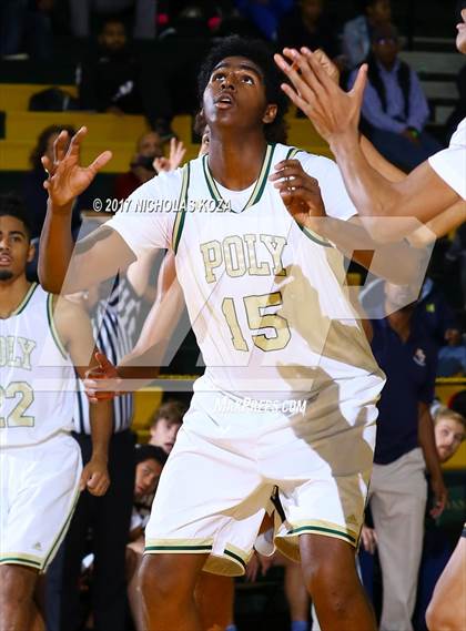 Thumbnail 3 in Long Beach Poly vs. Rancho Christian (The Classic at Damien) photogallery.