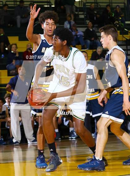 Thumbnail 3 in Long Beach Poly vs. Rancho Christian (The Classic at Damien) photogallery.