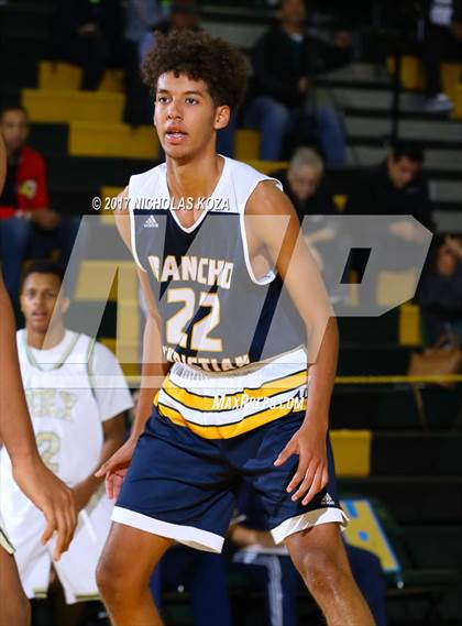 Thumbnail 3 in Long Beach Poly vs. Rancho Christian (The Classic at Damien) photogallery.