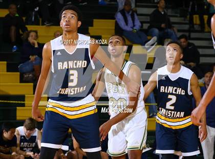Thumbnail 3 in Long Beach Poly vs. Rancho Christian (The Classic at Damien) photogallery.