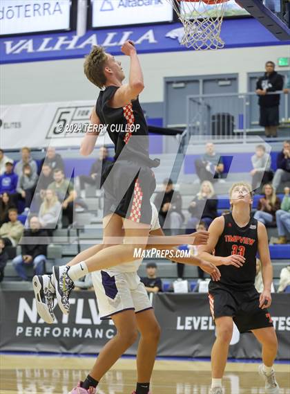 Thumbnail 2 in Corner Canyon vs. Timpview (5 for the Fight National Hoopfest) photogallery.