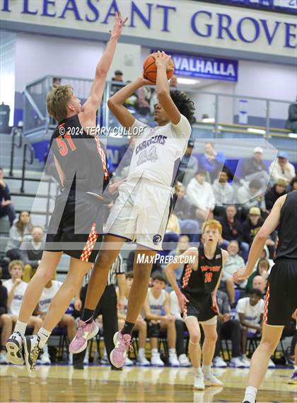 Thumbnail 1 in Corner Canyon vs. Timpview (5 for the Fight National Hoopfest) photogallery.