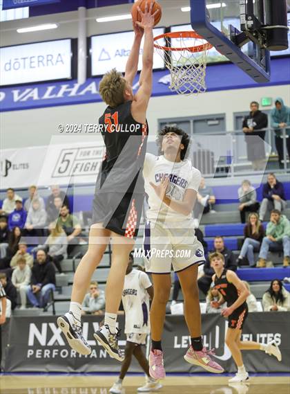 Thumbnail 1 in Corner Canyon vs. Timpview (5 for the Fight National Hoopfest) photogallery.