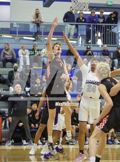 Thumbnail 1 in Corner Canyon vs. Timpview (5 for the Fight National Hoopfest) photogallery.