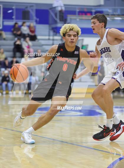 Thumbnail 2 in Corner Canyon vs. Timpview (5 for the Fight National Hoopfest) photogallery.