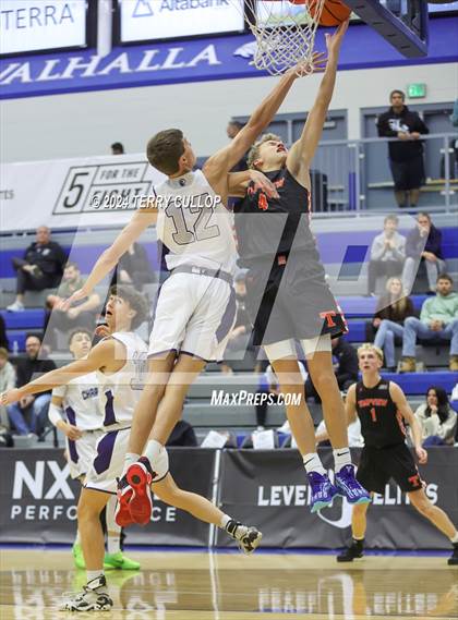 Thumbnail 3 in Corner Canyon vs. Timpview (5 for the Fight National Hoopfest) photogallery.