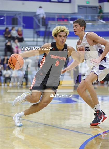 Thumbnail 3 in Corner Canyon vs. Timpview (5 for the Fight National Hoopfest) photogallery.