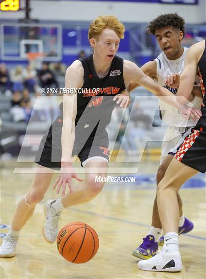 Thumbnail 1 in Corner Canyon vs. Timpview (5 for the Fight National Hoopfest) photogallery.