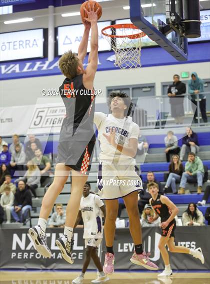 Thumbnail 3 in Corner Canyon vs. Timpview (5 for the Fight National Hoopfest) photogallery.