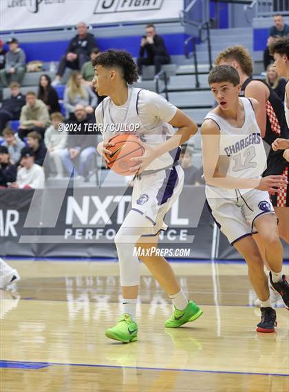 Thumbnail 3 in Corner Canyon vs. Timpview (5 for the Fight National Hoopfest) photogallery.