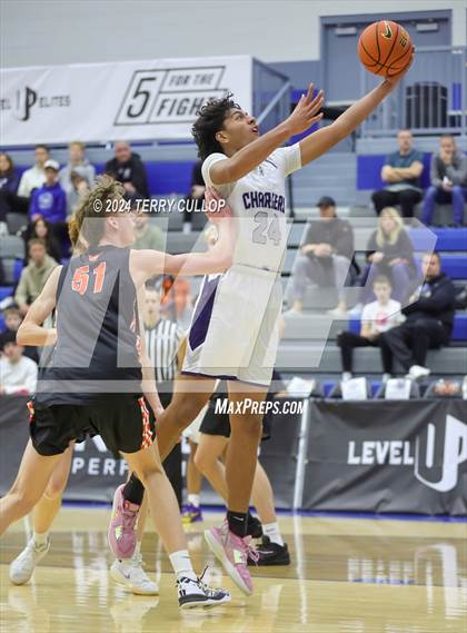 Thumbnail 3 in Corner Canyon vs. Timpview (5 for the Fight National Hoopfest) photogallery.