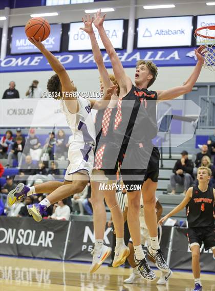 Thumbnail 3 in Corner Canyon vs. Timpview (5 for the Fight National Hoopfest) photogallery.