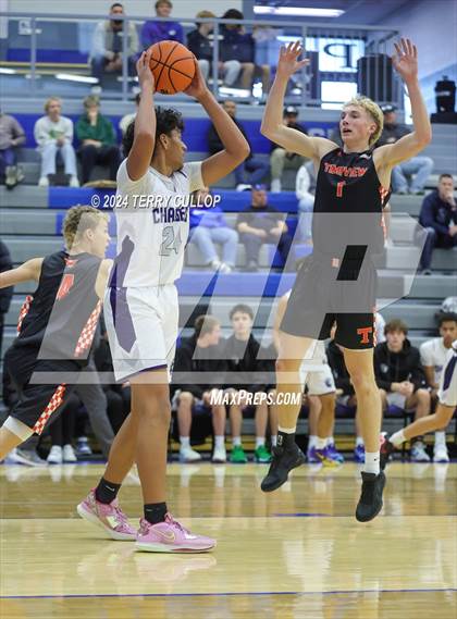 Thumbnail 3 in Corner Canyon vs. Timpview (5 for the Fight National Hoopfest) photogallery.