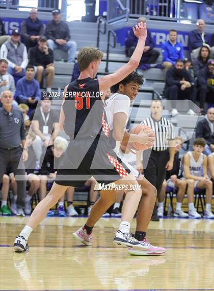 Thumbnail 3 in Corner Canyon vs. Timpview (5 for the Fight National Hoopfest) photogallery.