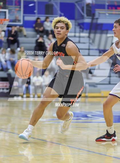 Thumbnail 2 in Corner Canyon vs. Timpview (5 for the Fight National Hoopfest) photogallery.