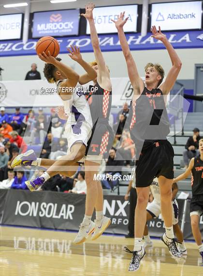 Thumbnail 1 in Corner Canyon vs. Timpview (5 for the Fight National Hoopfest) photogallery.
