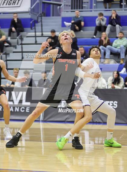 Thumbnail 3 in Corner Canyon vs. Timpview (5 for the Fight National Hoopfest) photogallery.