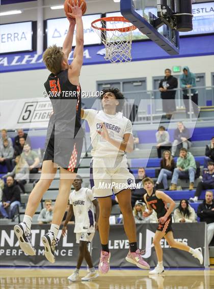 Thumbnail 2 in Corner Canyon vs. Timpview (5 for the Fight National Hoopfest) photogallery.