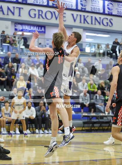 Thumbnail 3 in Corner Canyon vs. Timpview (5 for the Fight National Hoopfest) photogallery.
