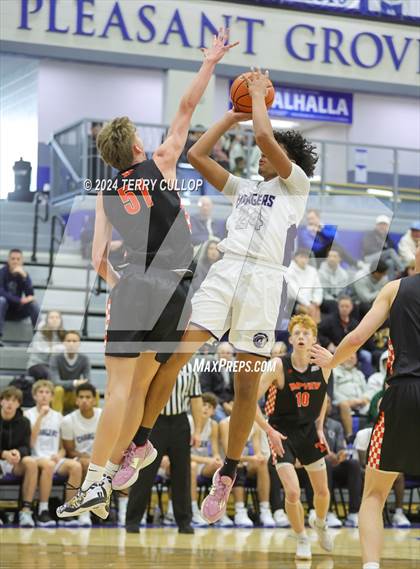 Thumbnail 2 in Corner Canyon vs. Timpview (5 for the Fight National Hoopfest) photogallery.