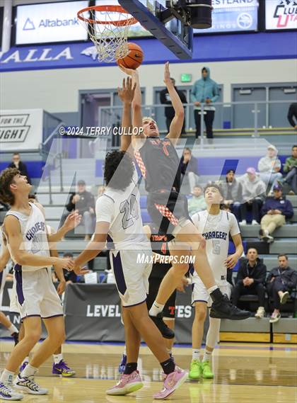 Thumbnail 3 in Corner Canyon vs. Timpview (5 for the Fight National Hoopfest) photogallery.