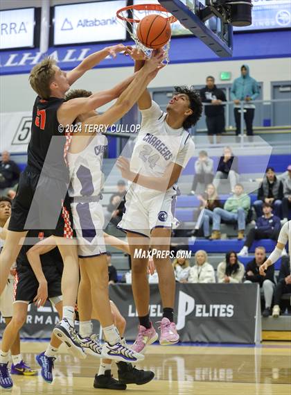 Thumbnail 2 in Corner Canyon vs. Timpview (5 for the Fight National Hoopfest) photogallery.