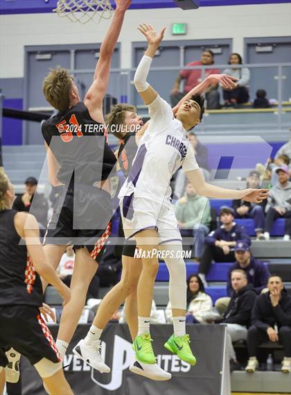 Thumbnail 3 in Corner Canyon vs. Timpview (5 for the Fight National Hoopfest) photogallery.