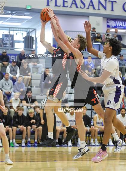 Thumbnail 2 in Corner Canyon vs. Timpview (5 for the Fight National Hoopfest) photogallery.