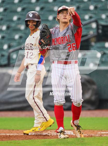 Thumbnail 3 in Cinco Ranch vs. Memorial (UIL Baseball 6A Region 3 Regional Quarterfinal) photogallery.