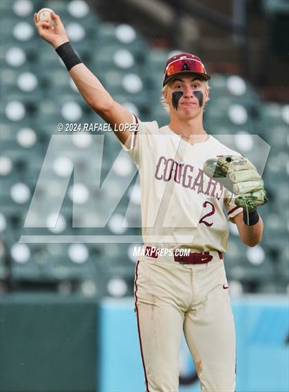 Thumbnail 3 in Cinco Ranch vs. Memorial (UIL Baseball 6A Region 3 Regional Quarterfinal) photogallery.